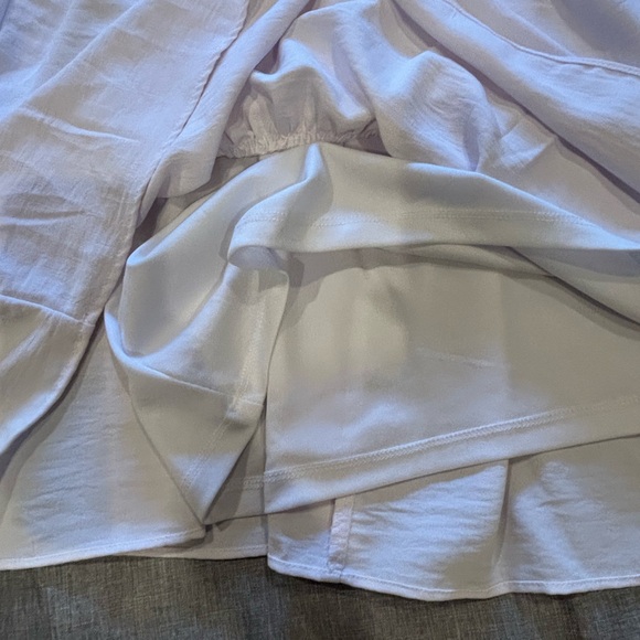 1. State White Ruffled Mini Dress - Picture 4 of 11